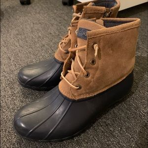 sperry duck boots